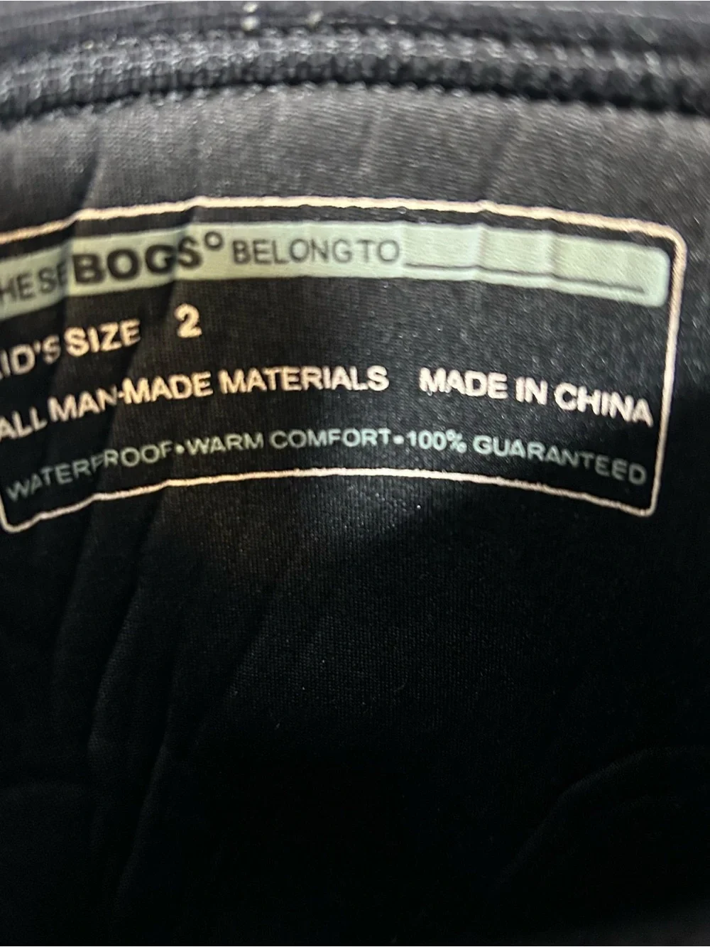Bogs waterproof kids